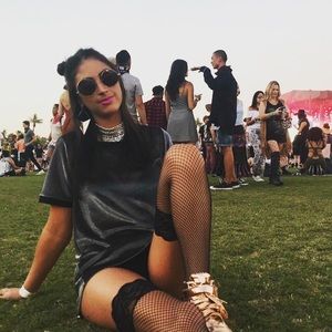Sheer festival dress
